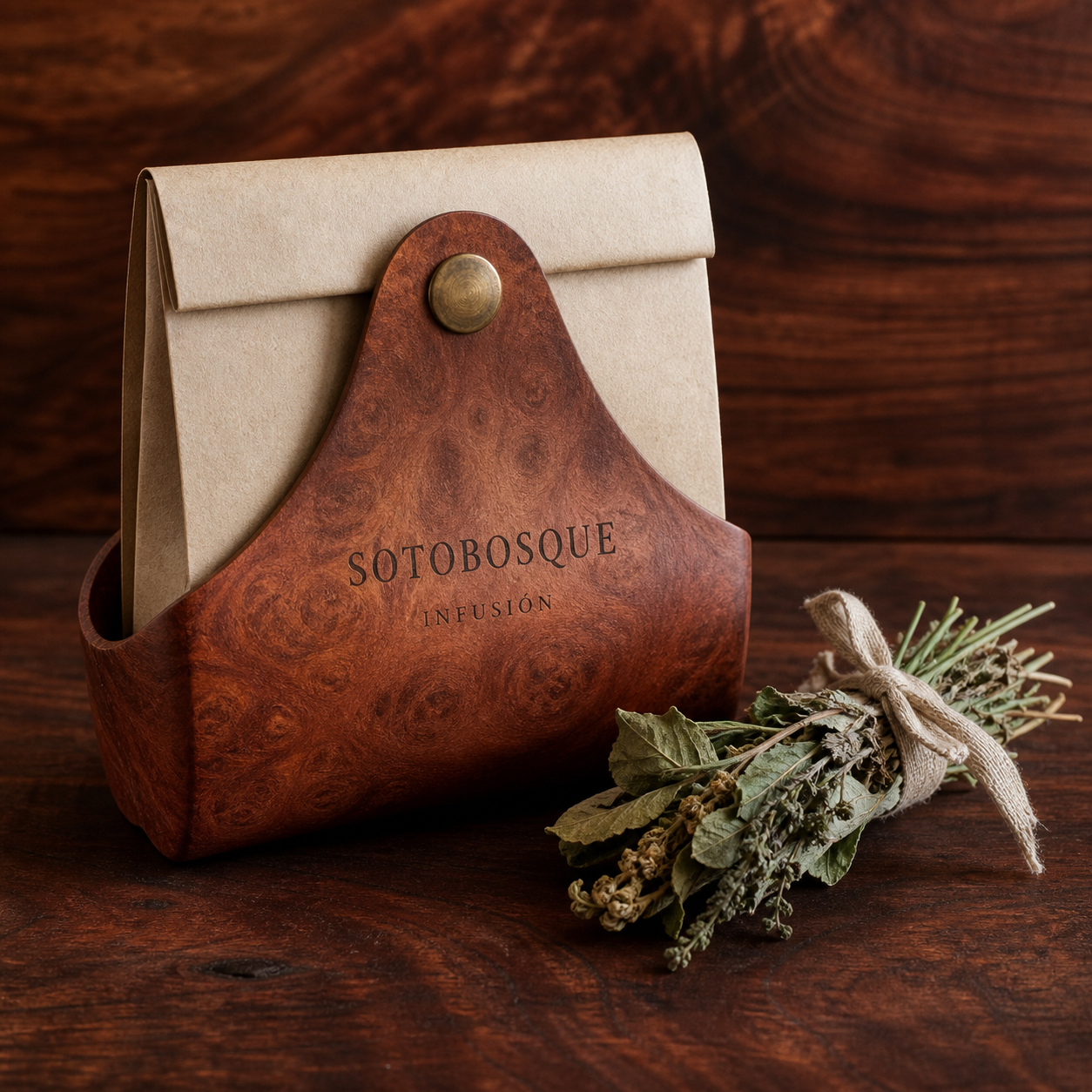 Paquete de infusión del sotobosque