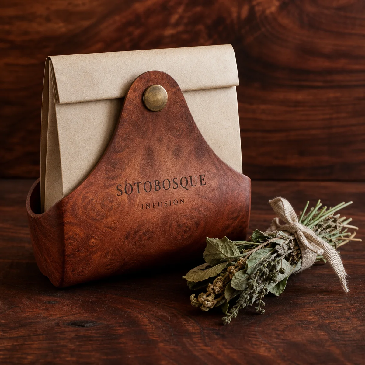 Paquete de infusión del sotobosque